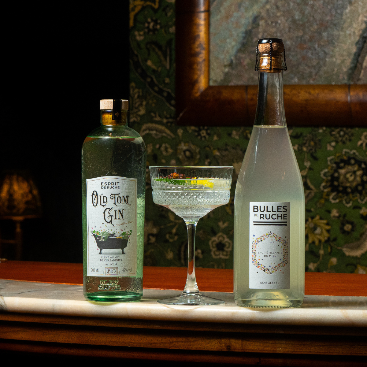 SANS ALCOOL - EAU PÉTILLANTE DE MIEL - 75cL