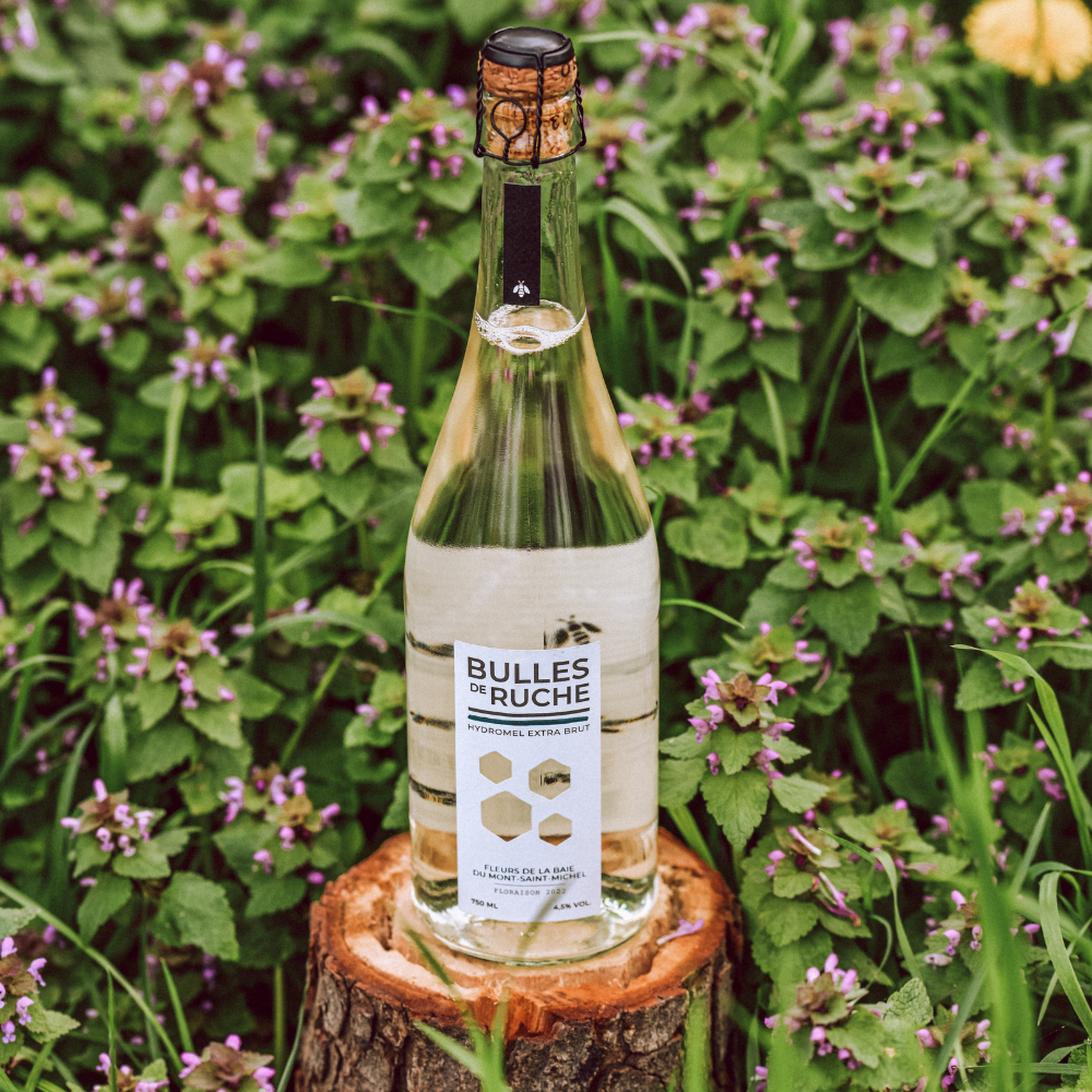 HYDROMEL AU MIEL DE PRINTEMPS DE LA BAIE DU MONT SAINT MICHEL - 75cL