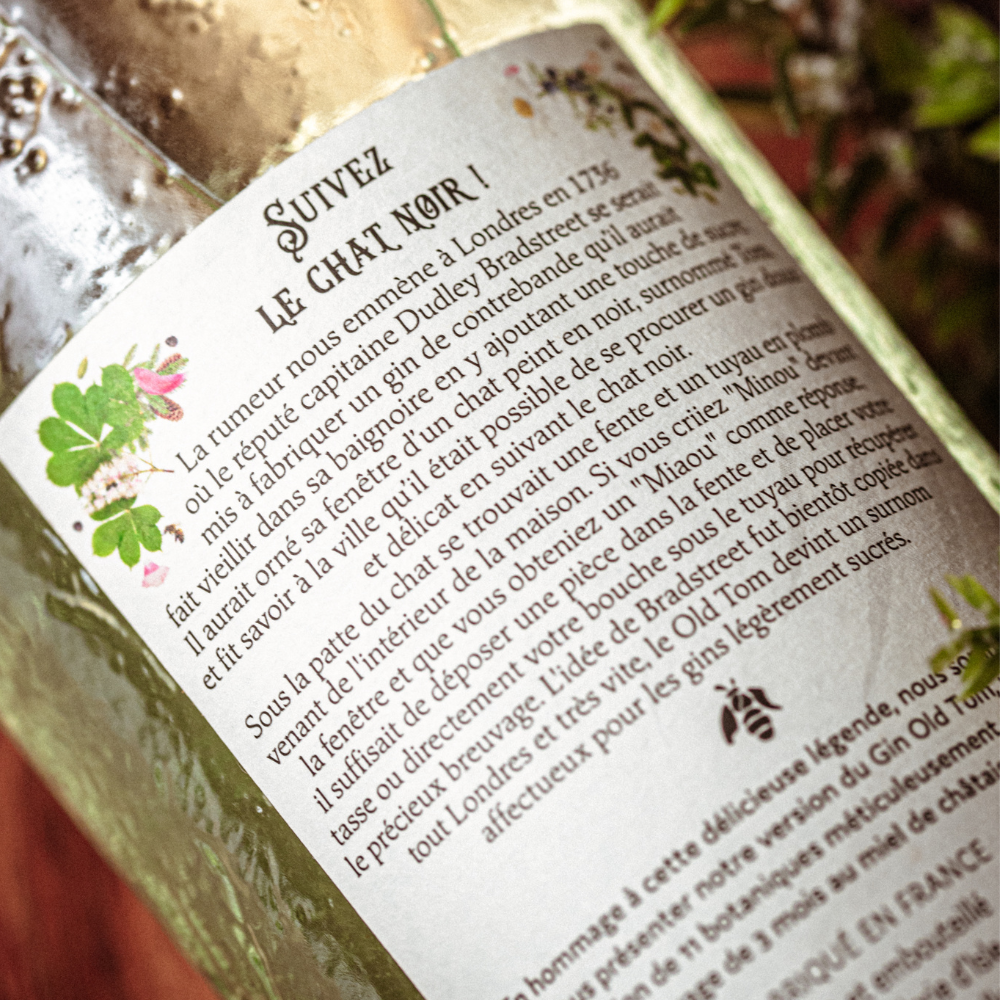 GIN BIO AU MIEL DE CHÂTAIGNIER - 70cL