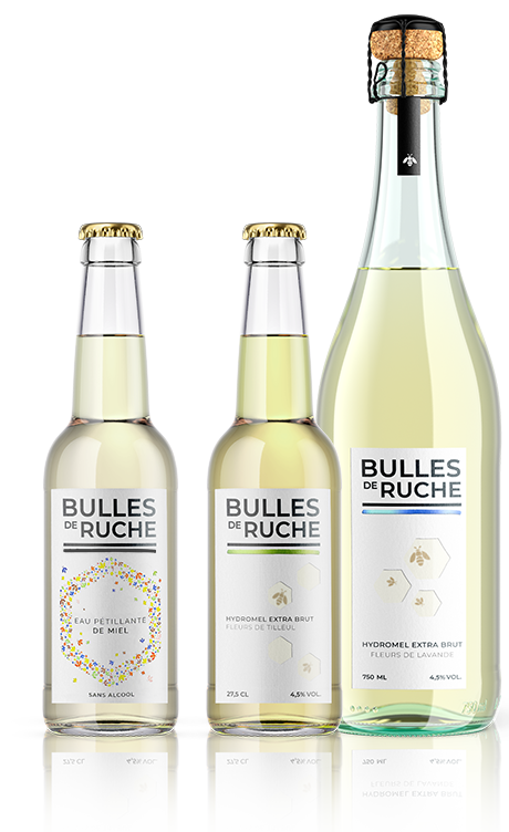 Box of bottles Bulle de Ruche