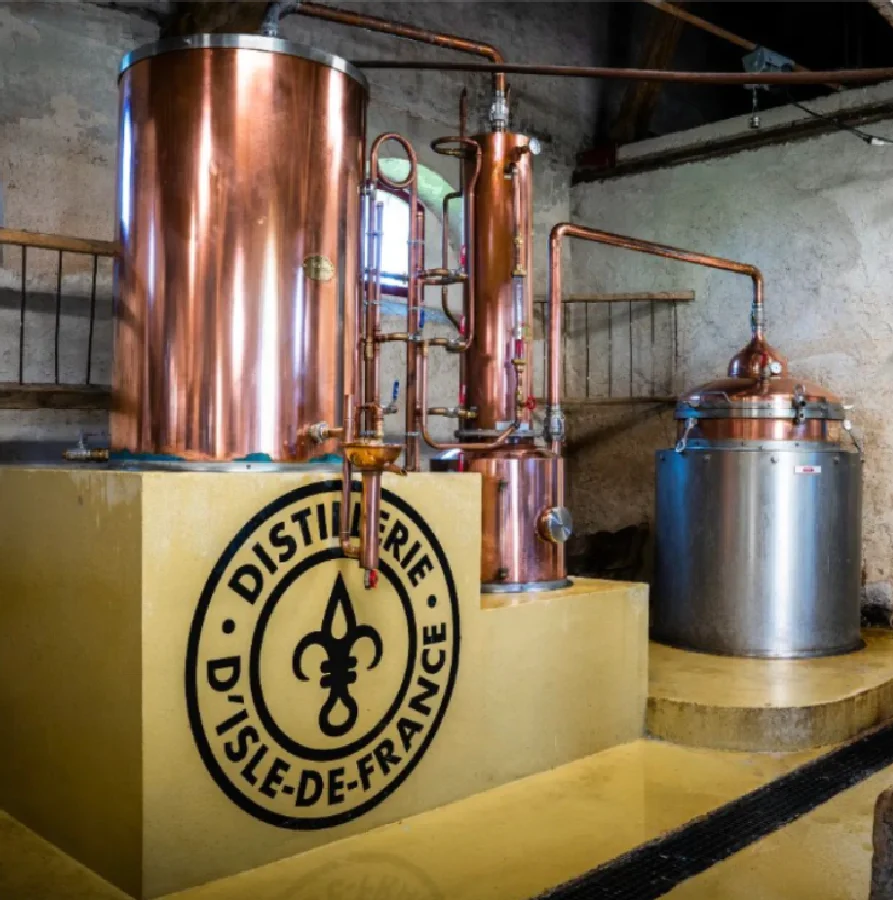 Alambic de la distillerie d'Isle-de-France